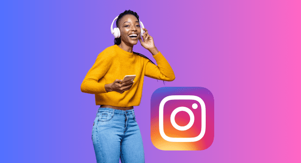 como colocar música no Instagram