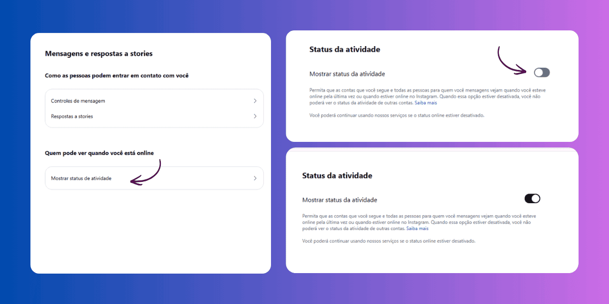 Como ficar offline