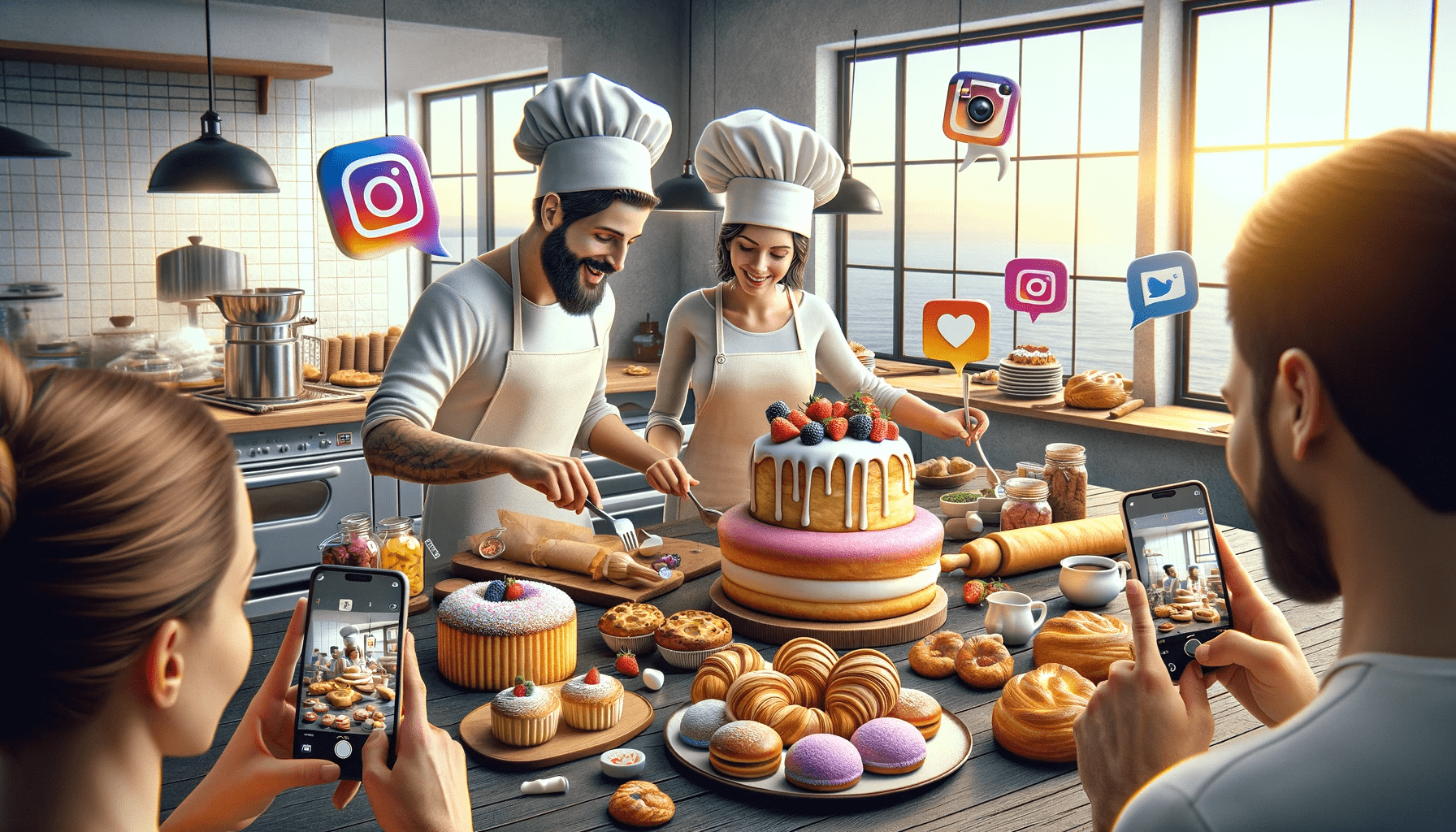 frases de confeitaria para instagram