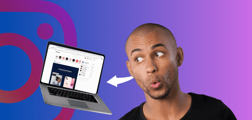 como usar o Instagram web