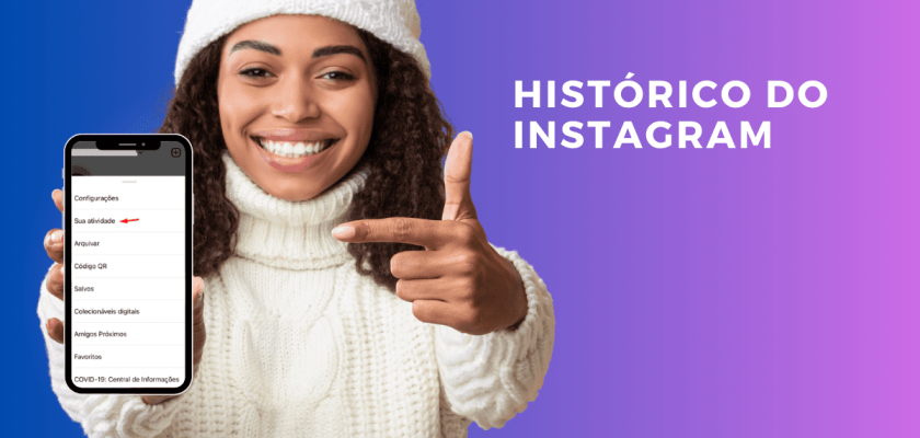Como ver histórico do Instagram