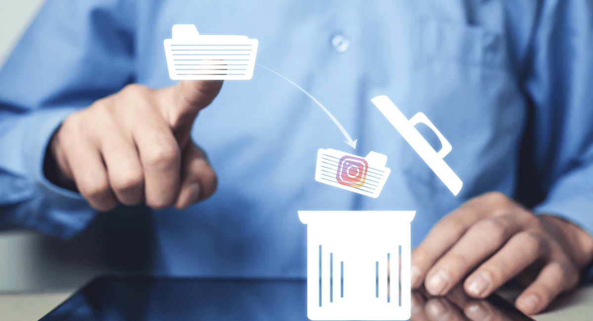 Como excluir uma conta do Instagram
