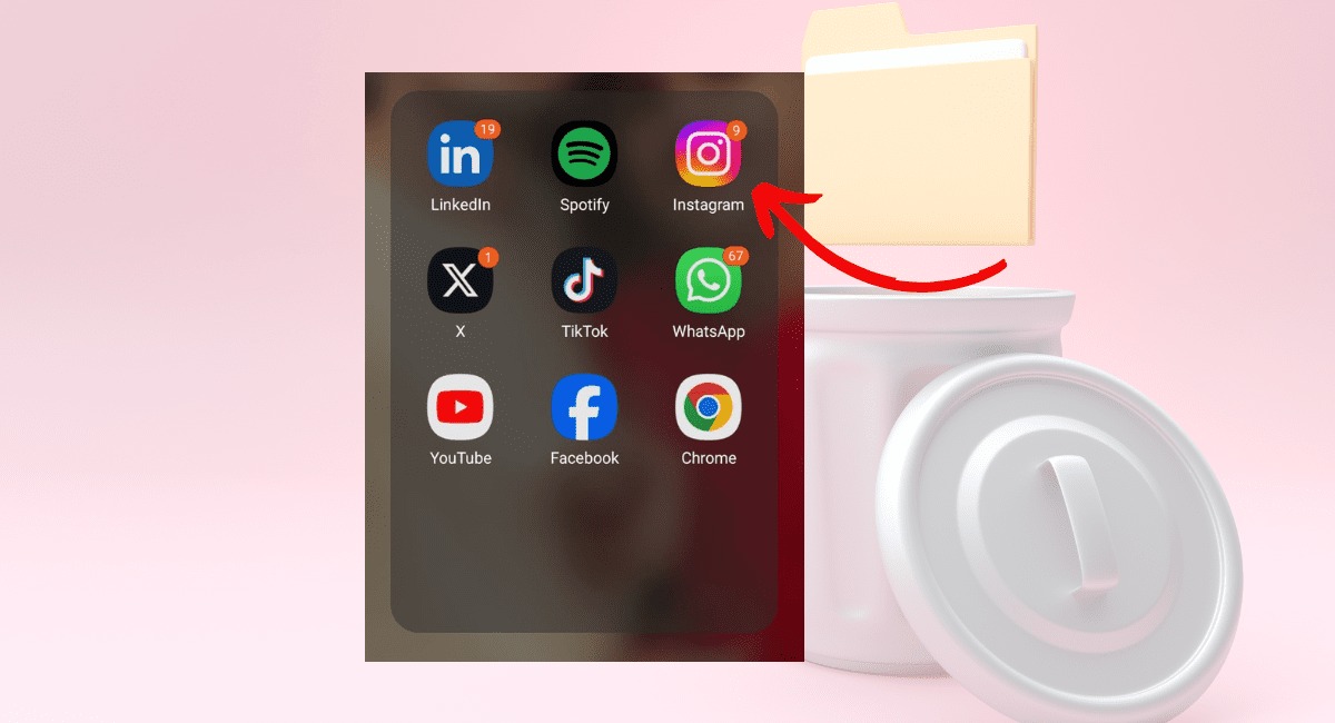 Como excluir uma conta do Instagram