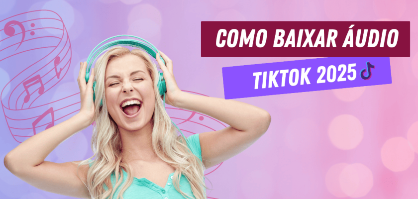 baixar audio tiktok
