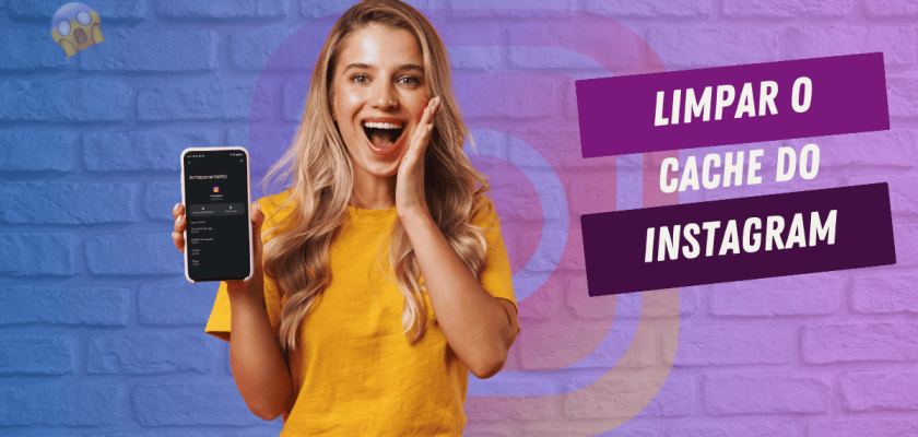 como limpar o cache do Instagram