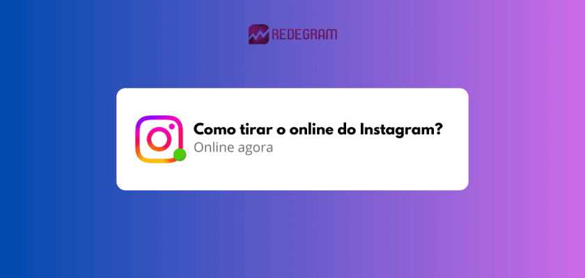 como tirar o online do Instagram