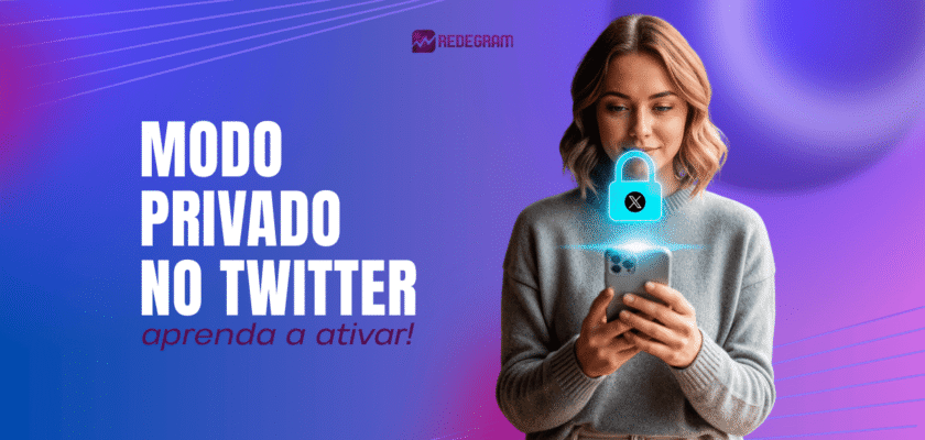 modo privado no twitter