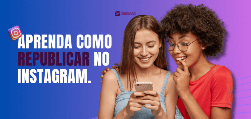 como republicar no Instagram